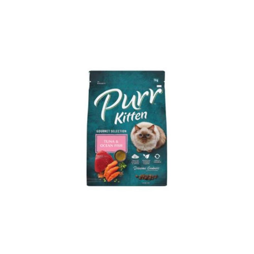 Purr Tuna &amp; Ocean Fish Kitten Dry Cat Food 1kg 3715800P