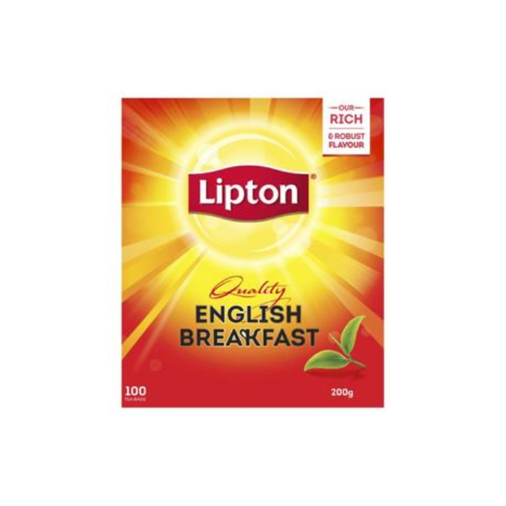 립튼 잉글리시 브렉퍼스트 블랙 티 배그 100 팩, Lipton English Breakfast Black Tea Bags 100 pack