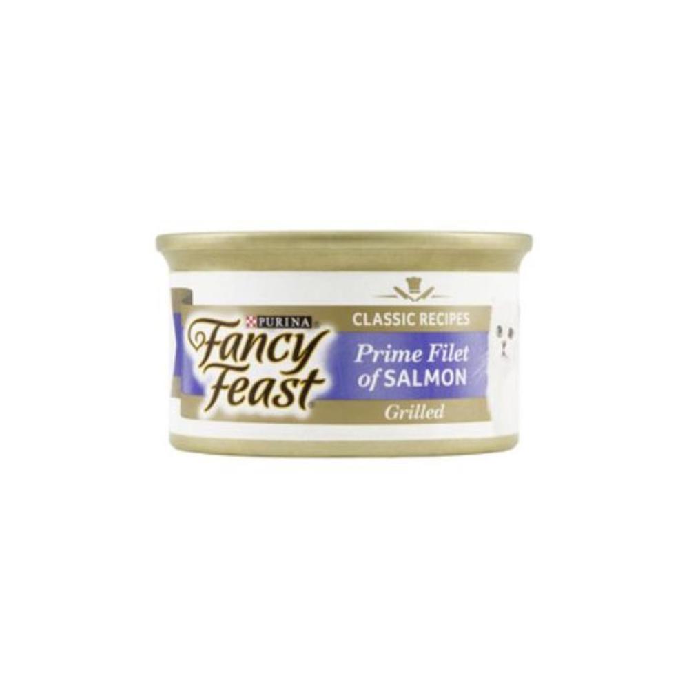 Fancy Feast Classic Prime Filet of Salmon Canned Cat Food 85g 9515724P