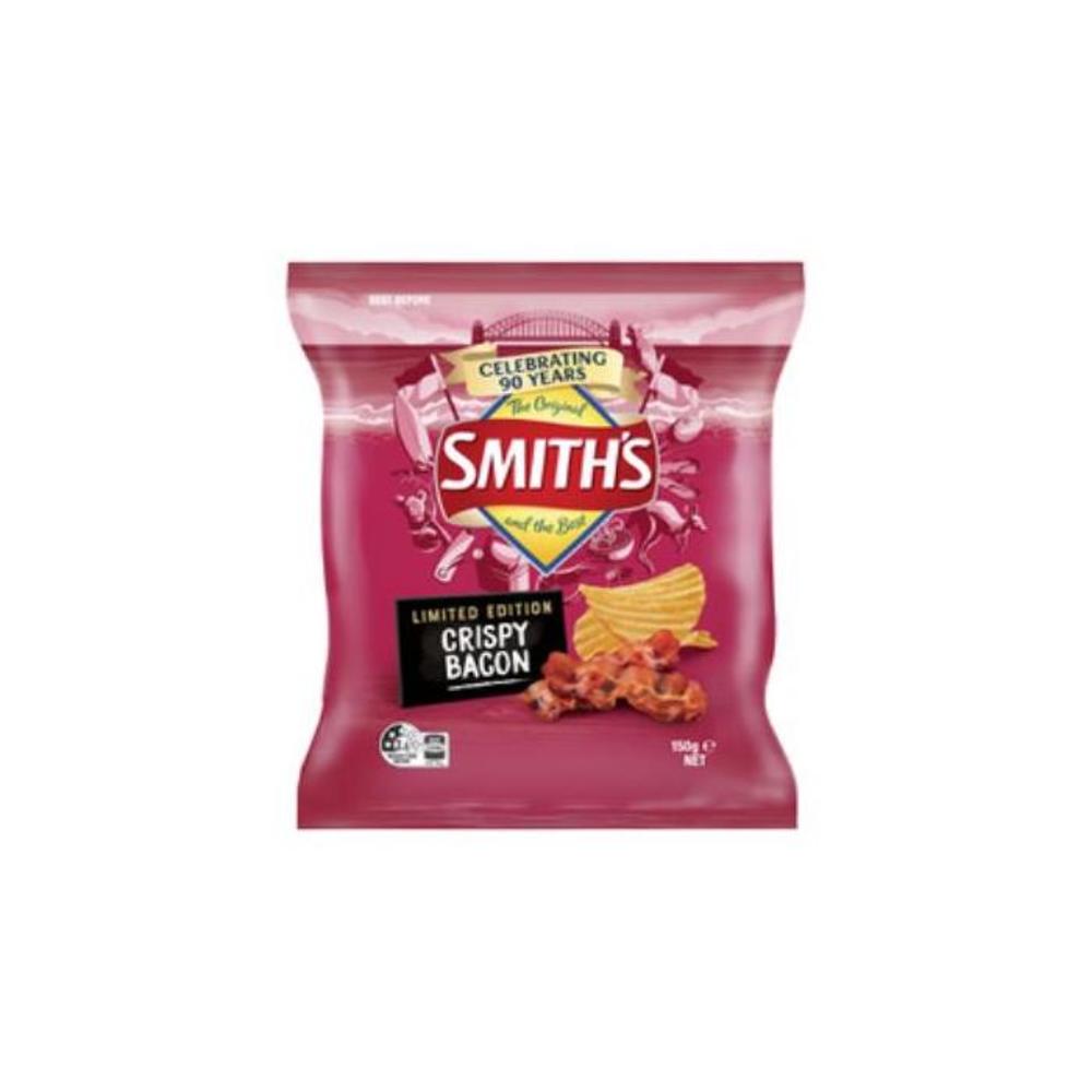 Smiths Crinkle Crispy Bacon Potato Chips 150g