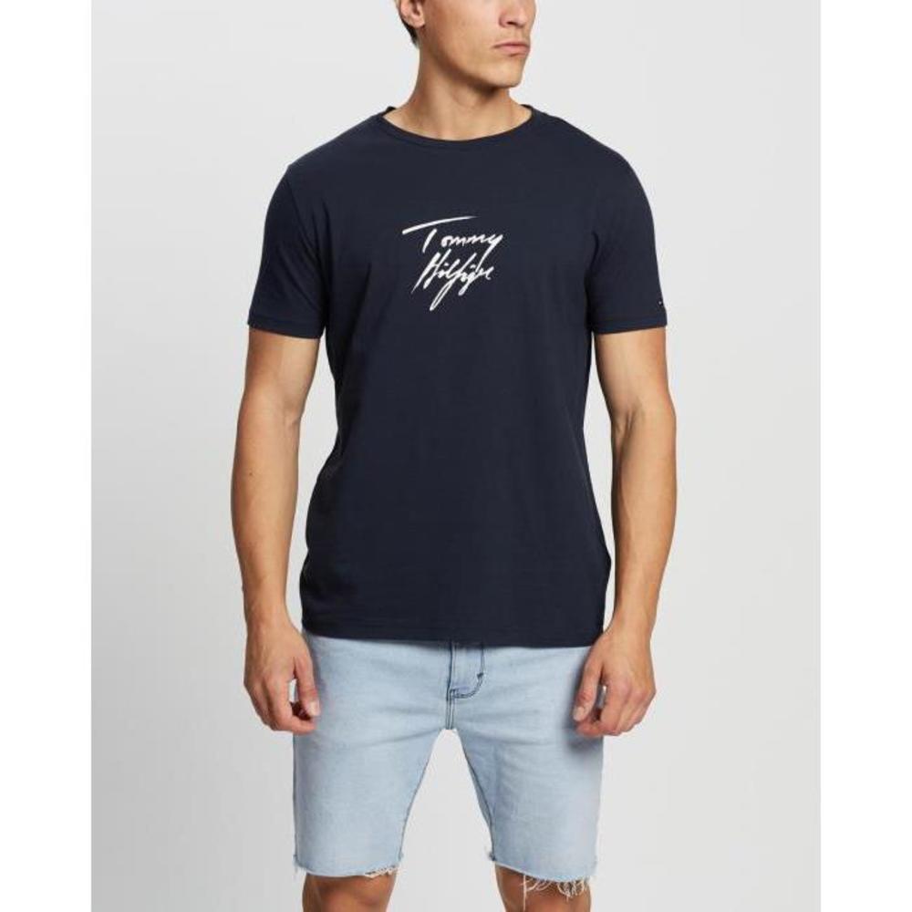 Tommy Hilfiger Short Sleeve Logo Tee TO336AC92ANV