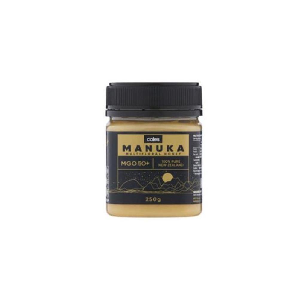 Coles Manuka MGO 50+ Multifloral Honey 250g