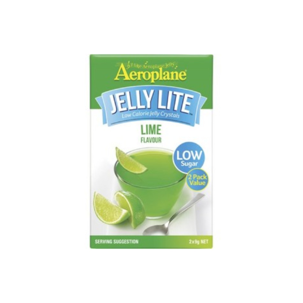 에로플레인 라이트 라임 젤리 크리스탈 2 팩 18g, Aeroplane Lite Lime Jelly Crystals 2 pack 18g