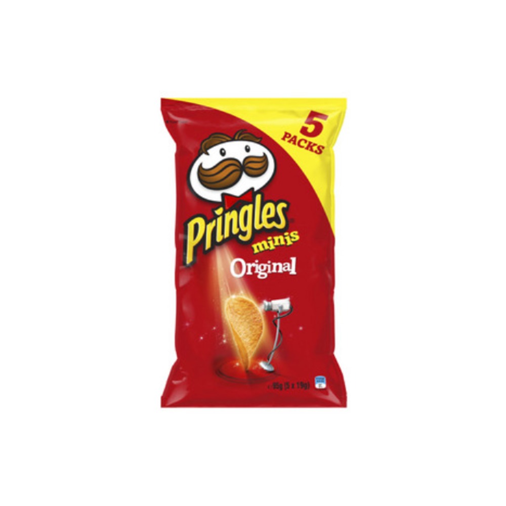프링글스 미니스 오리지날 솔티드 포테이토 칩 5 팩 95g, Pringles Minis Original Salted Potato Chips 5 pack 95g