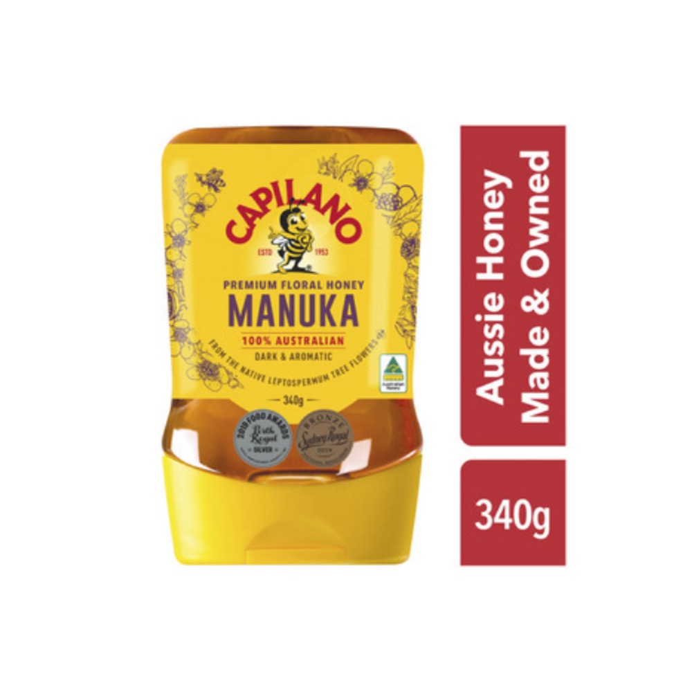 카필라노 마누카 다크 &amp; 아로마틱 허니 340g, Capilano Manuka Dark &amp; Aromatic Honey 340g
