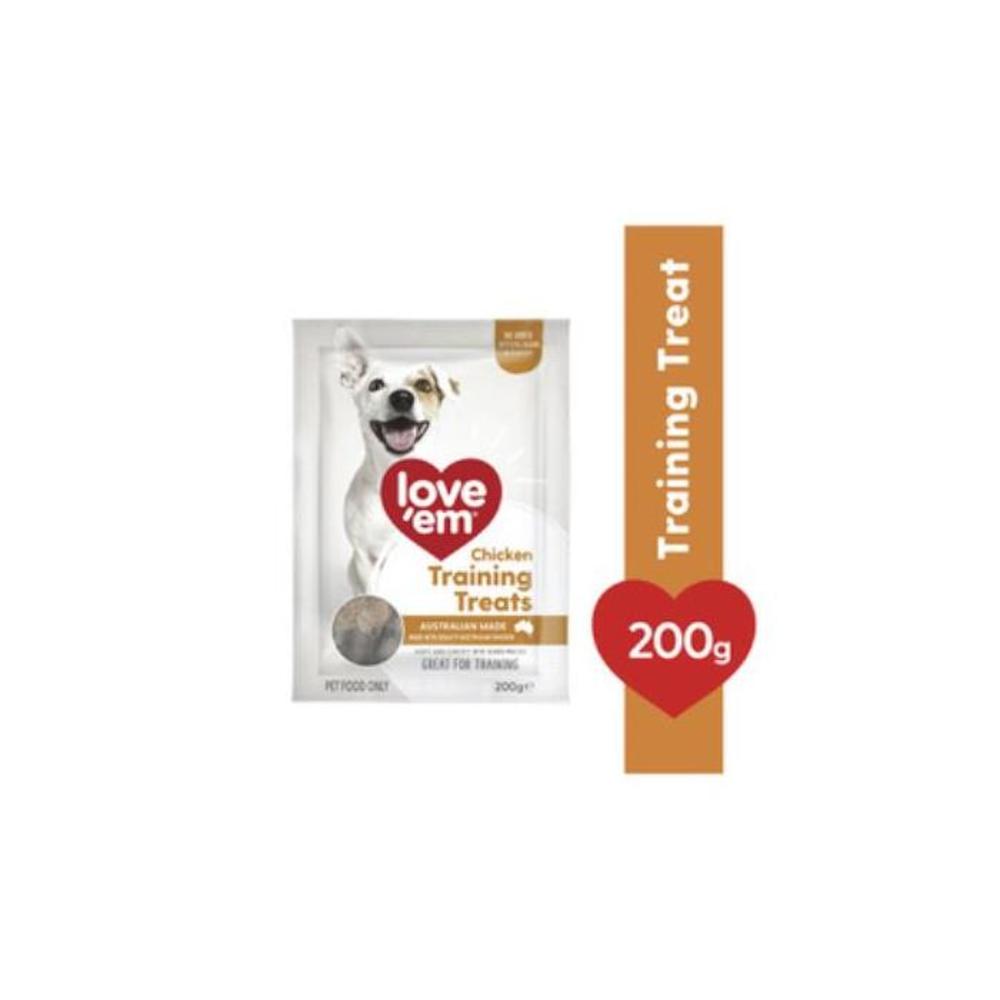 Love&#039;em Dog Training Treats Chicken 200g 3875476P