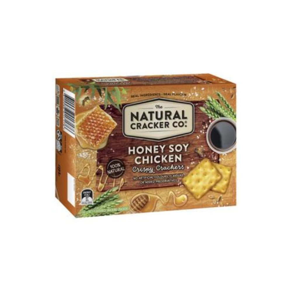 더 내추럴 크래커 코. 허니 소이 치킨 크리스피 크래커 160g, The Natural Cracker Co. Honey Soy Chicken Crispy Crackers 160g