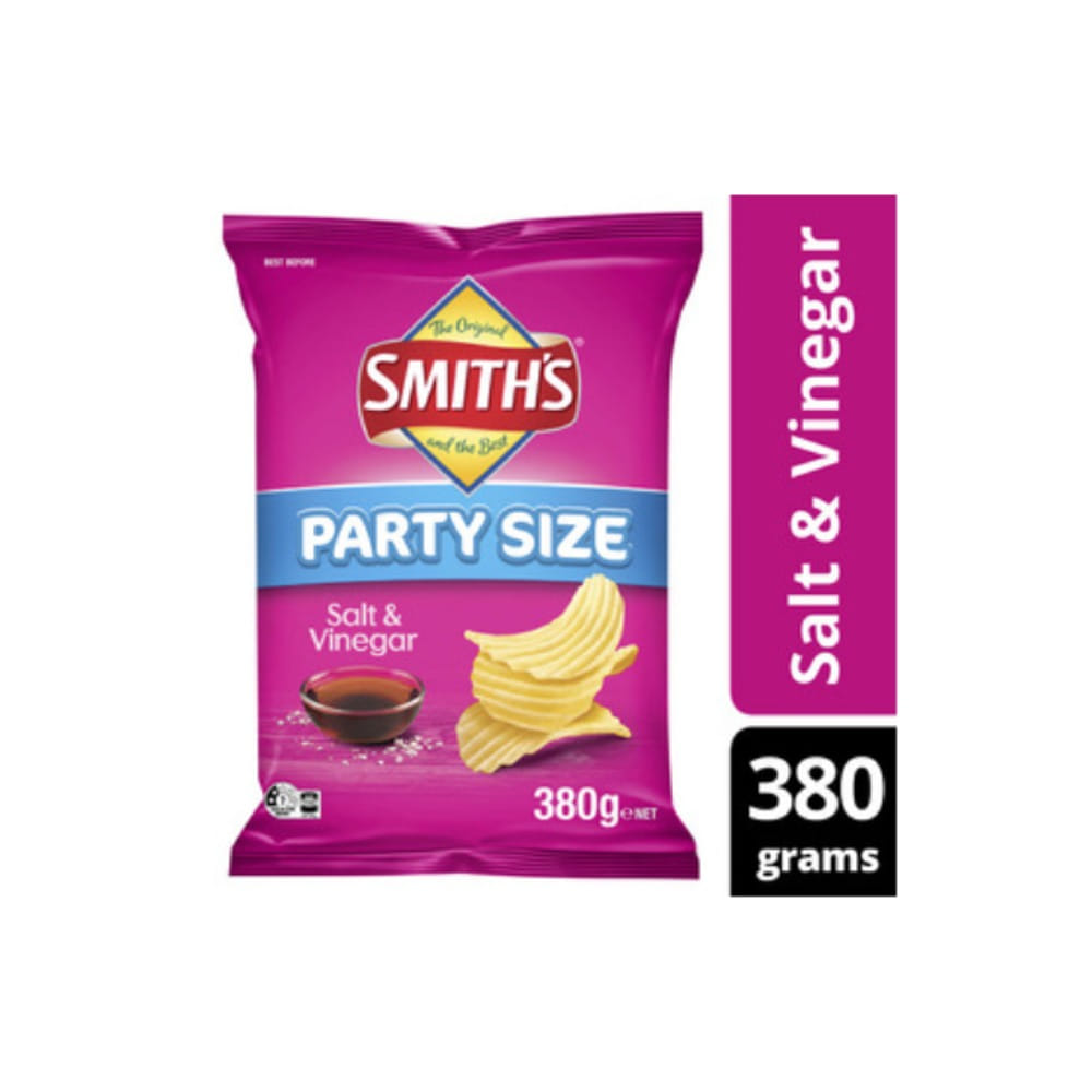스미스 솔트 &amp; 비네가 플레이버 포테이토 칩 380g, Smiths Salt &amp; Vinegar Flavour Potato Chips 380g
