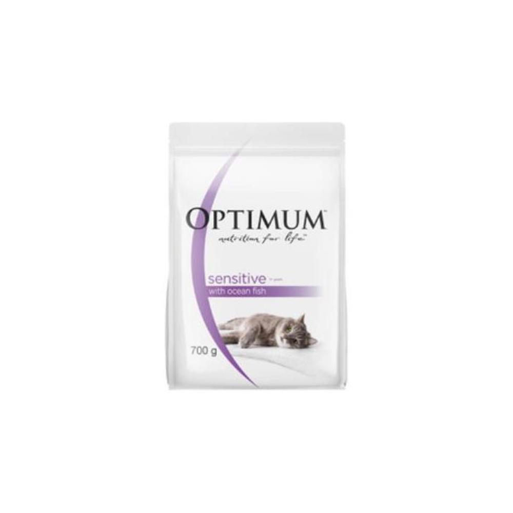 Optimum Grainfree Dry Cat Food Sensitive Oceanfish 700g 4191953P