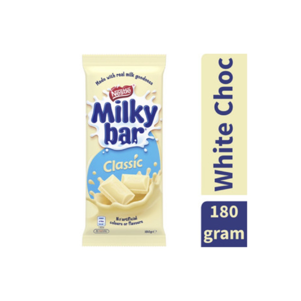 Nestle Milkybar White Chocolate Block 180g