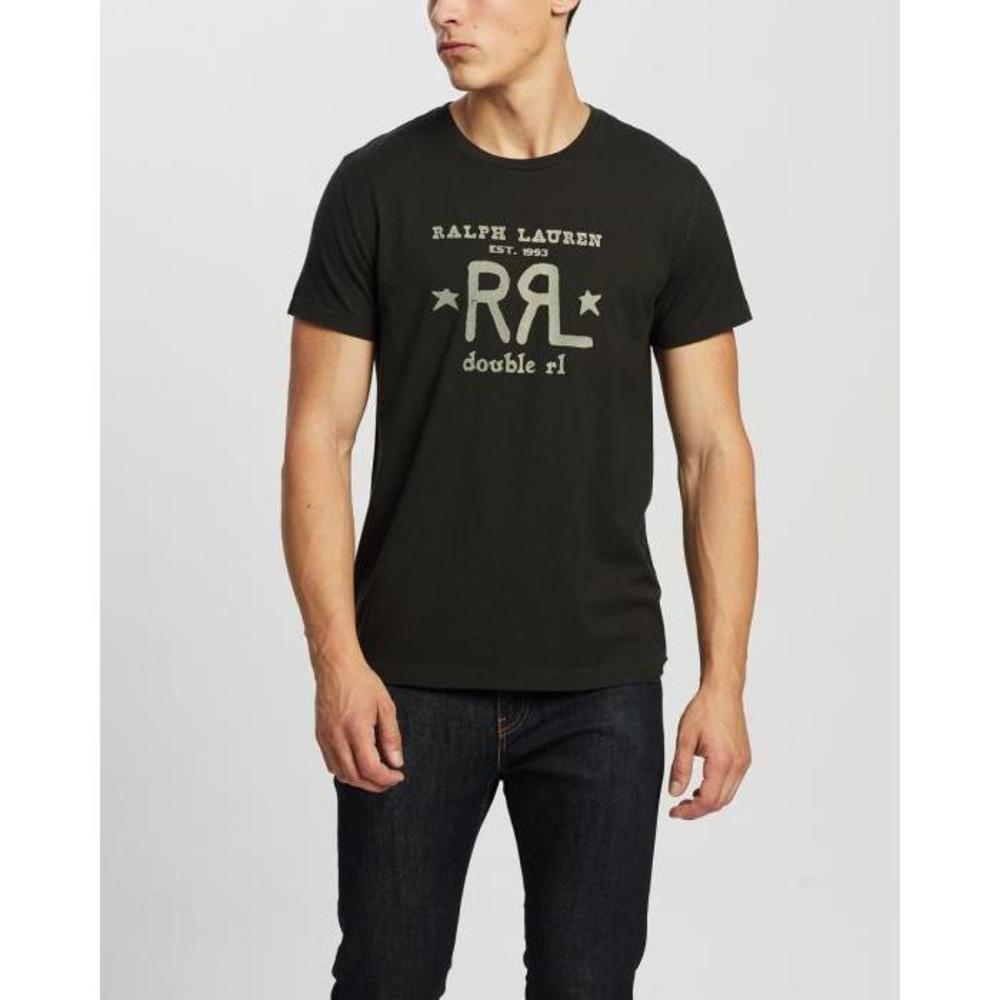 RRL by Ralph Lauren Short Sleeve Logo T-Shirt DO279AA27GXW