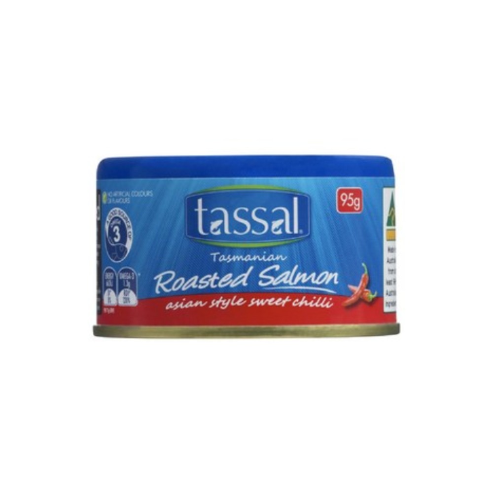 타살 프리미엄 타즈마니안 로스티드 살몬 아시안 스타일 스윗 칠리 95g, Tassal Premium Tasmanian Roasted Salmon Asian Style Sweet Chilli 95g