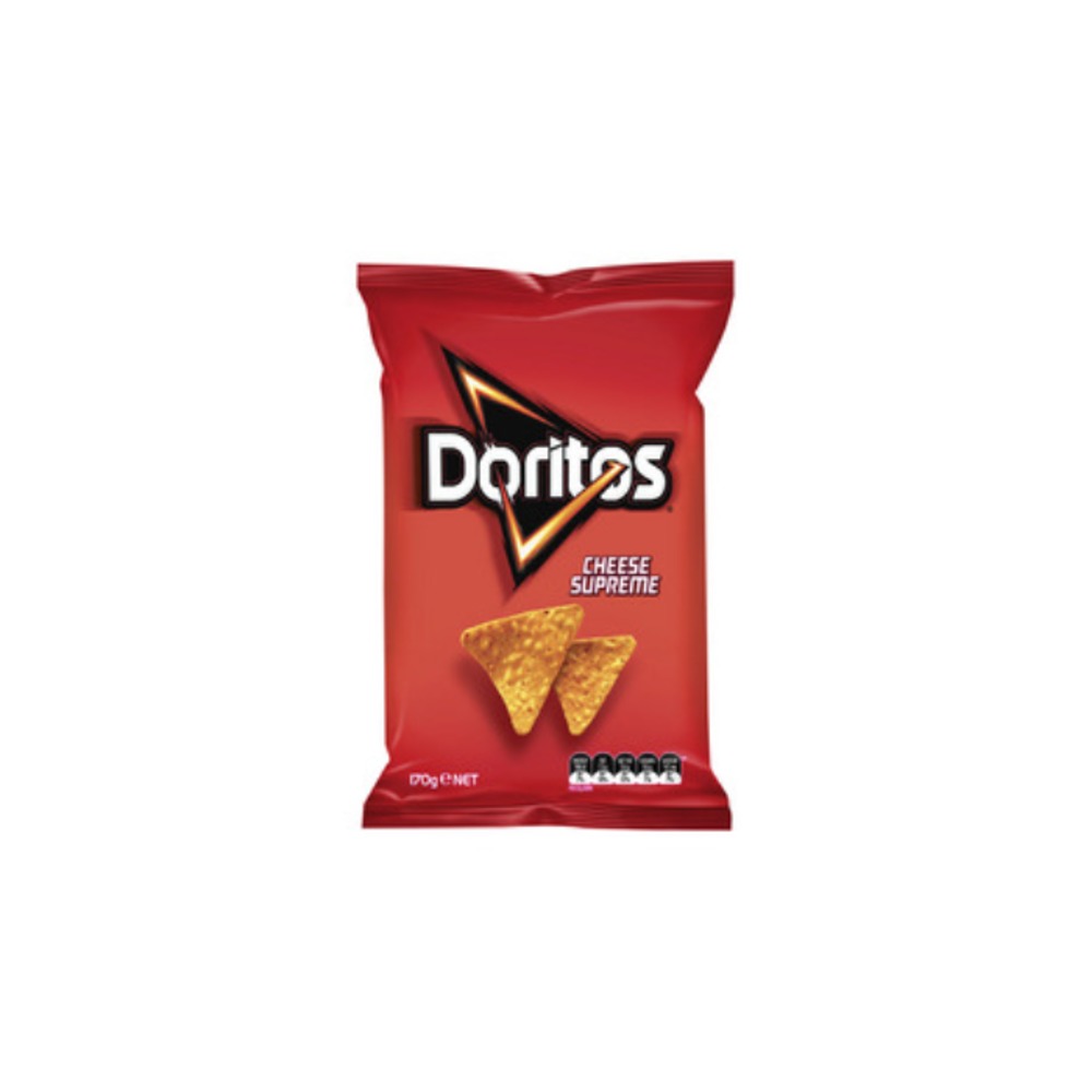 도리토스 치즈 수프림 콘 칩 170g, Doritos Cheese Supreme Corn Chips 170g