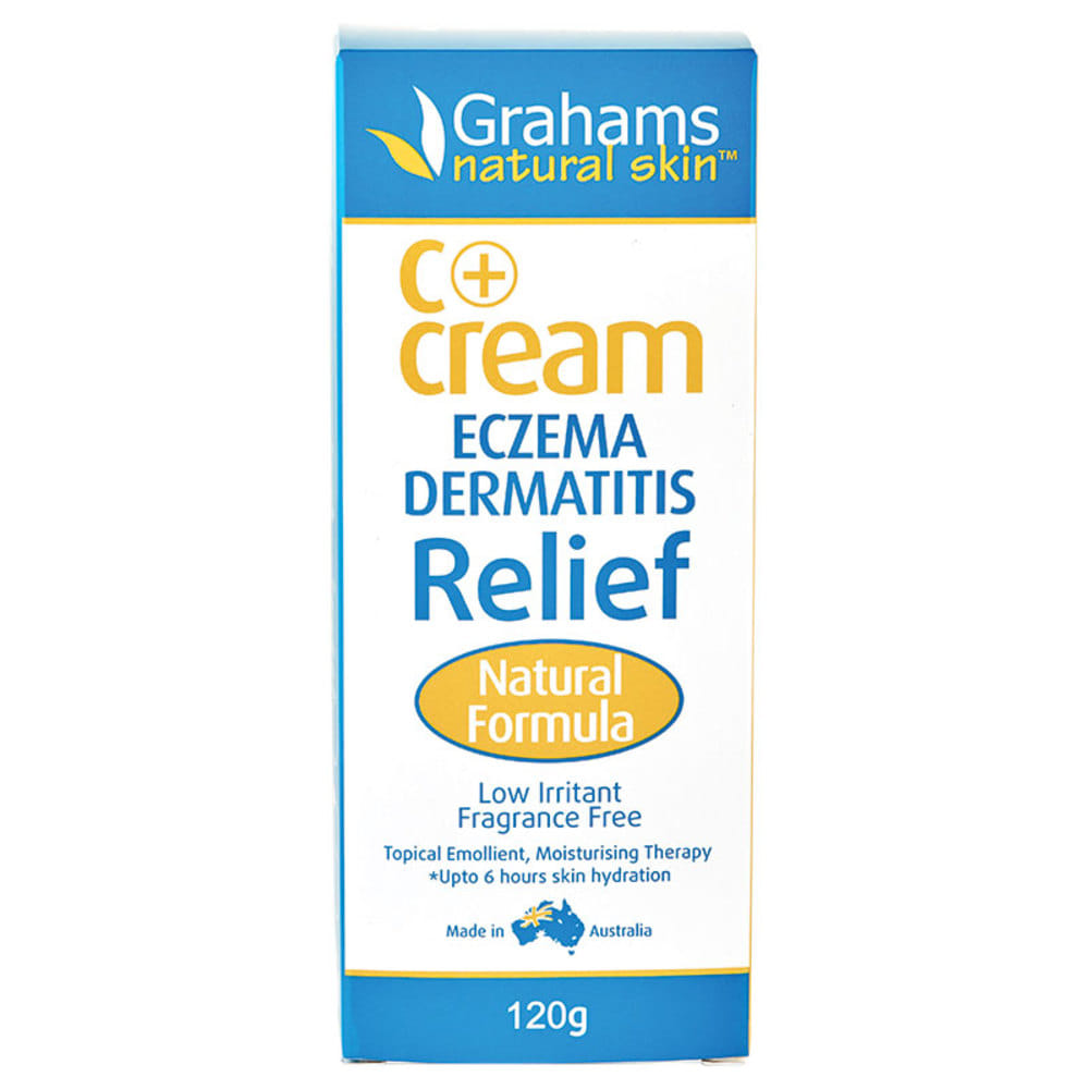 Grahams C+ Plus Eczema &amp; Dermatitis Cream 120g
