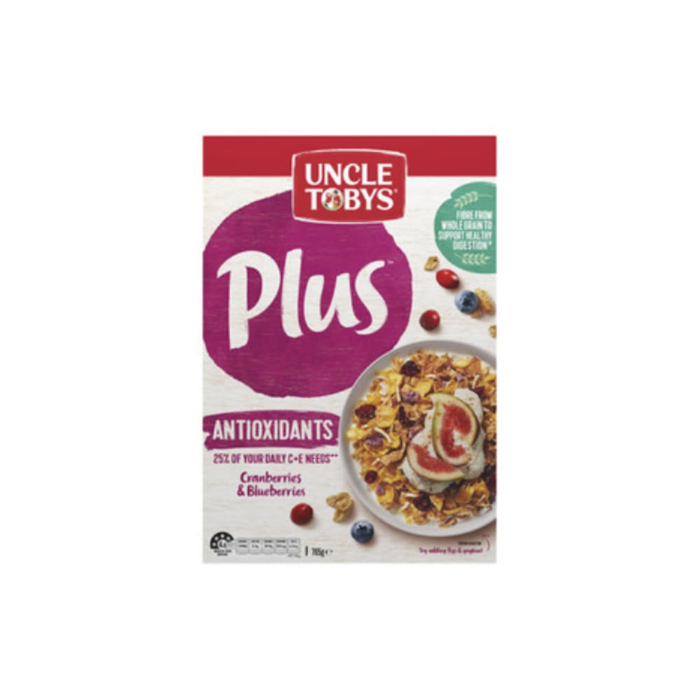 엉클 토비스 플러스 항산화제 시리얼 765g, Uncle Tobys Plus Antioxidant Cereal 765g