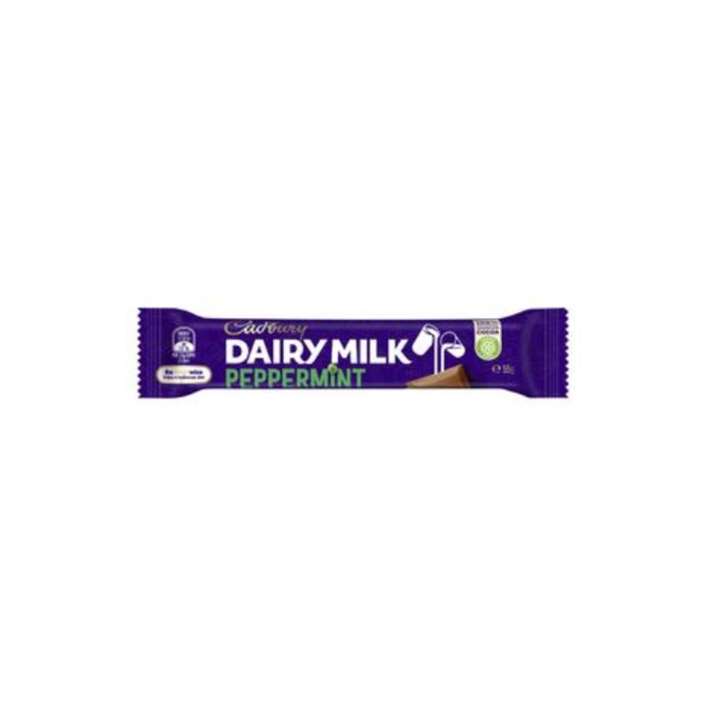 캐드버리 데어리 밀크 페퍼민트 초코렛 바 55g, Cadbury Dairy Milk Peppermint Chocolate Bar 55g