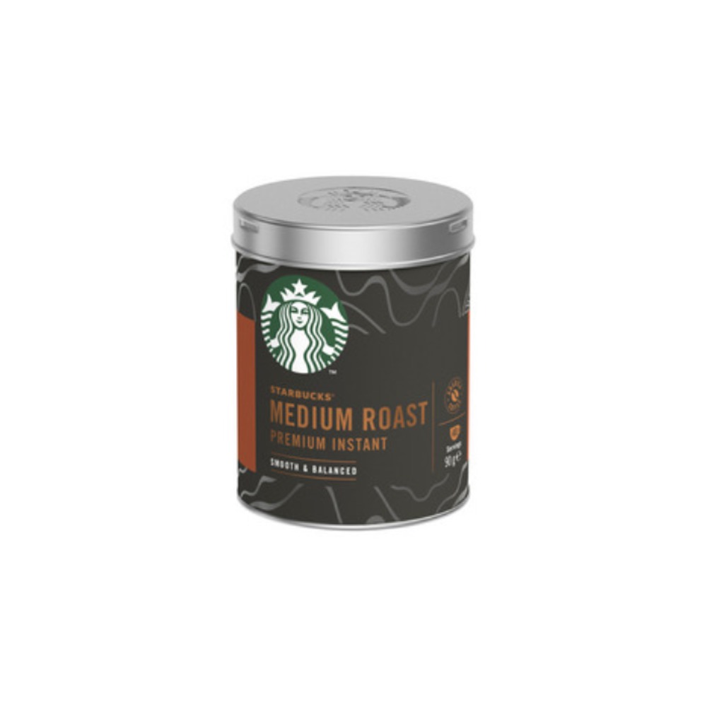 스타벅스 미디엄 로스트 프리미엄 인스턴트 커피 90g, Starbucks Medium Roast Premium Instant Coffee 90g