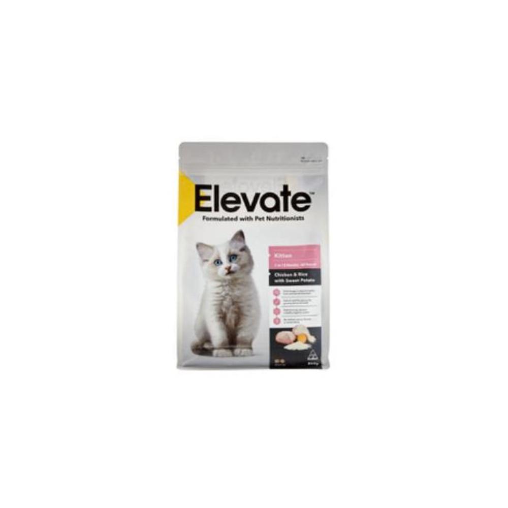 Elevate Dry Cat Food Kitten Chicken &amp; Rice With Sweet Potato 800g 3945593P