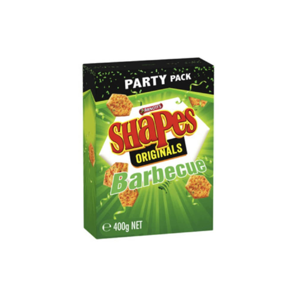 아노츠 쉐입스 바베큐 크래커 파티 팩 400g, Arnotts Shapes Barbeque Crackers Party Pack 400g
