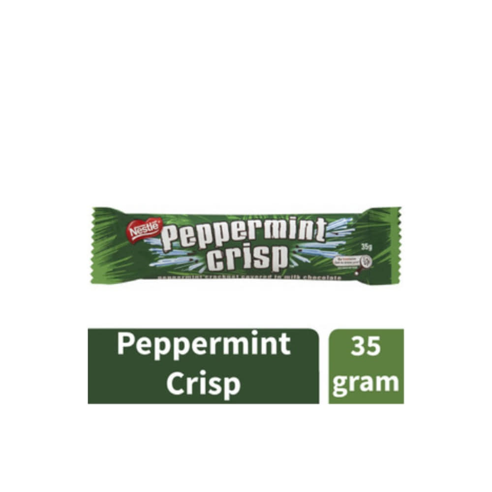 네슬레 페퍼민트 크리스프 초코렛 바 35g, Nestle Peppermint Crisp Chocolate Bar 35g