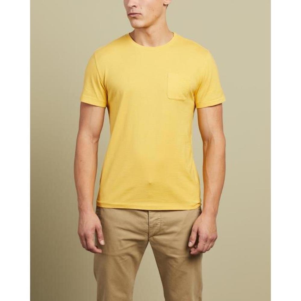 RRL by Ralph Lauren Pocket Short Sleeve-T-Shirt RR065AA26FSF