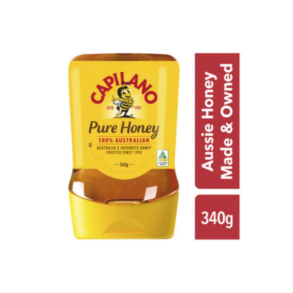 카필라노 퓨어 허니 스퀴즈 340g, Capilano Pure Honey Squeeze 340g