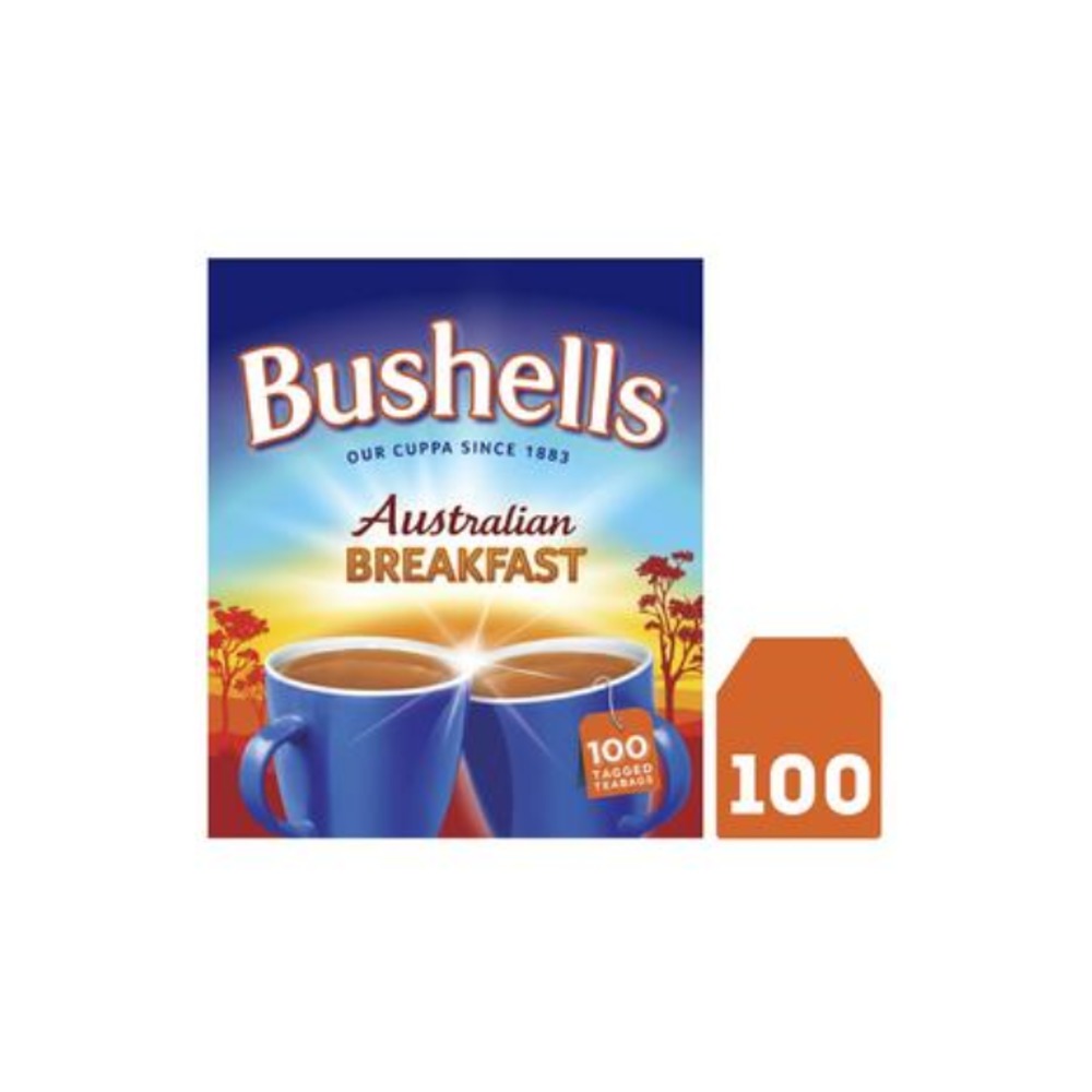 부쉘스 브렉퍼스트 티 배그 100 팩, Bushells Breakfast Tea Bags 100 pack