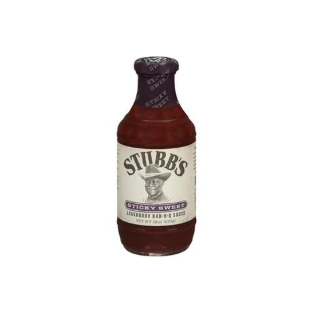 스텁스 스티키 스윗 BBQ 소스 510g, Stubbs Sticky Sweet BBQ Sauce 510g