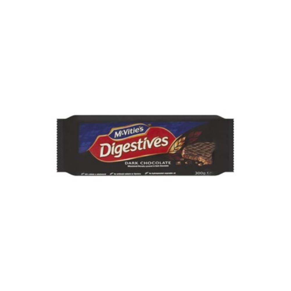 맥비티즈 다크 초코렛 다이제스티브 비스킷 300g, McVities Dark Chocolate Digestive Biscuits 300g