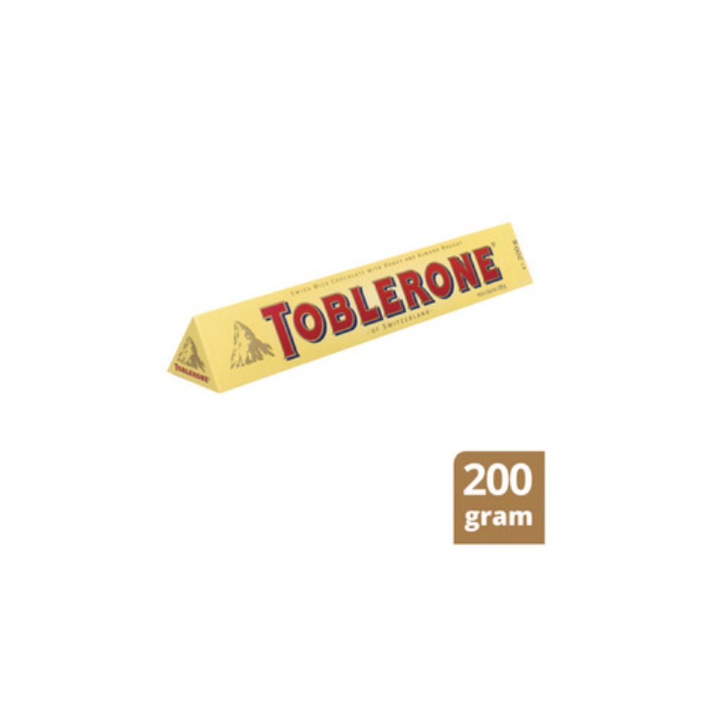 토블론 밀크 초코렛 기프트 바 200g, Toblerone Milk Chocolate Gift Bar 200g