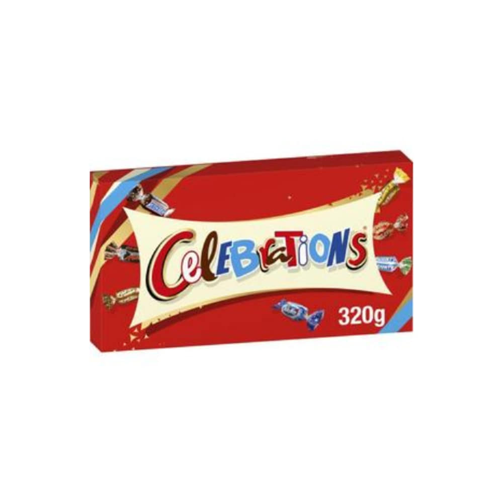 마즈 셀레브레이션 초코렛 기프트 박스 320g, Mars Celebrations Chocolate Gift Box 320g