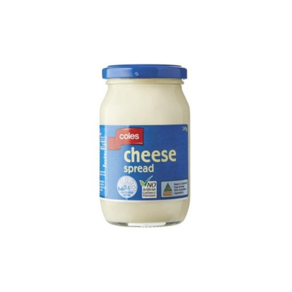 콜스 크림 치즈 스프레드 245g, Coles Cream Cheese Spread 245g