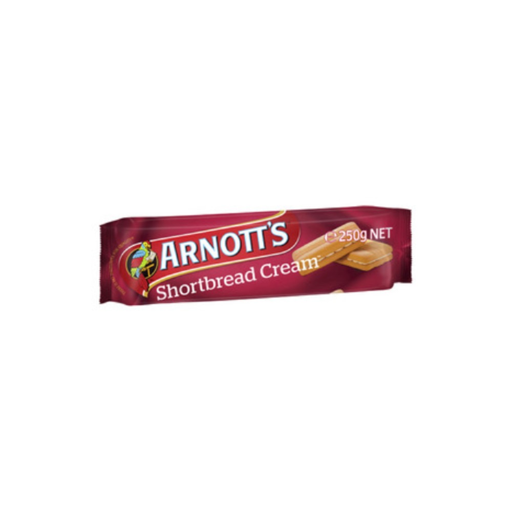 아노츠 숏브레드 크림 비스킷 250g, Arnotts Shortbread Cream Biscuits 250g