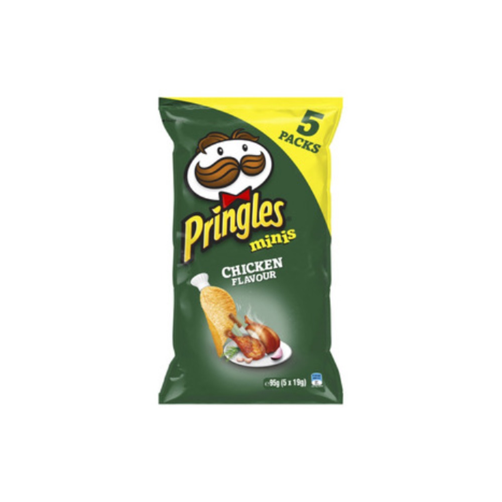 프링글스 미니스 치킨 멀티팩 크리스프 95g, Pringles Minis Chicken Multipack Crisps 95g