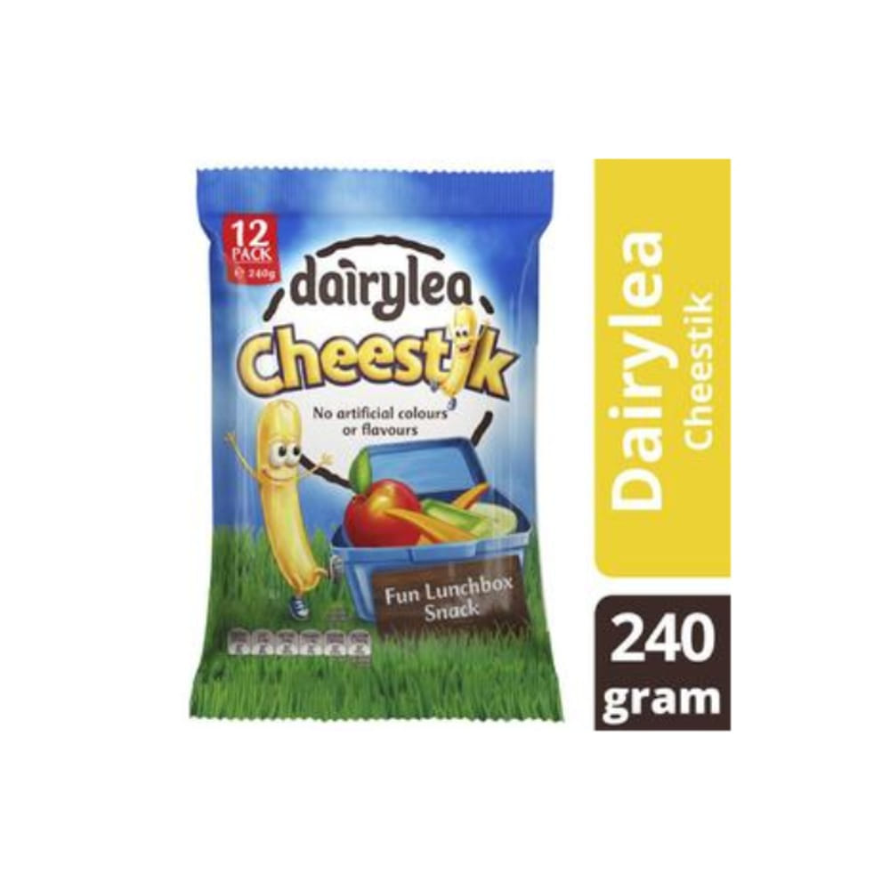 데어리리 치즈 스틱 12 팩 240g, Dairylea Cheese Sticks 12 pack 240g
