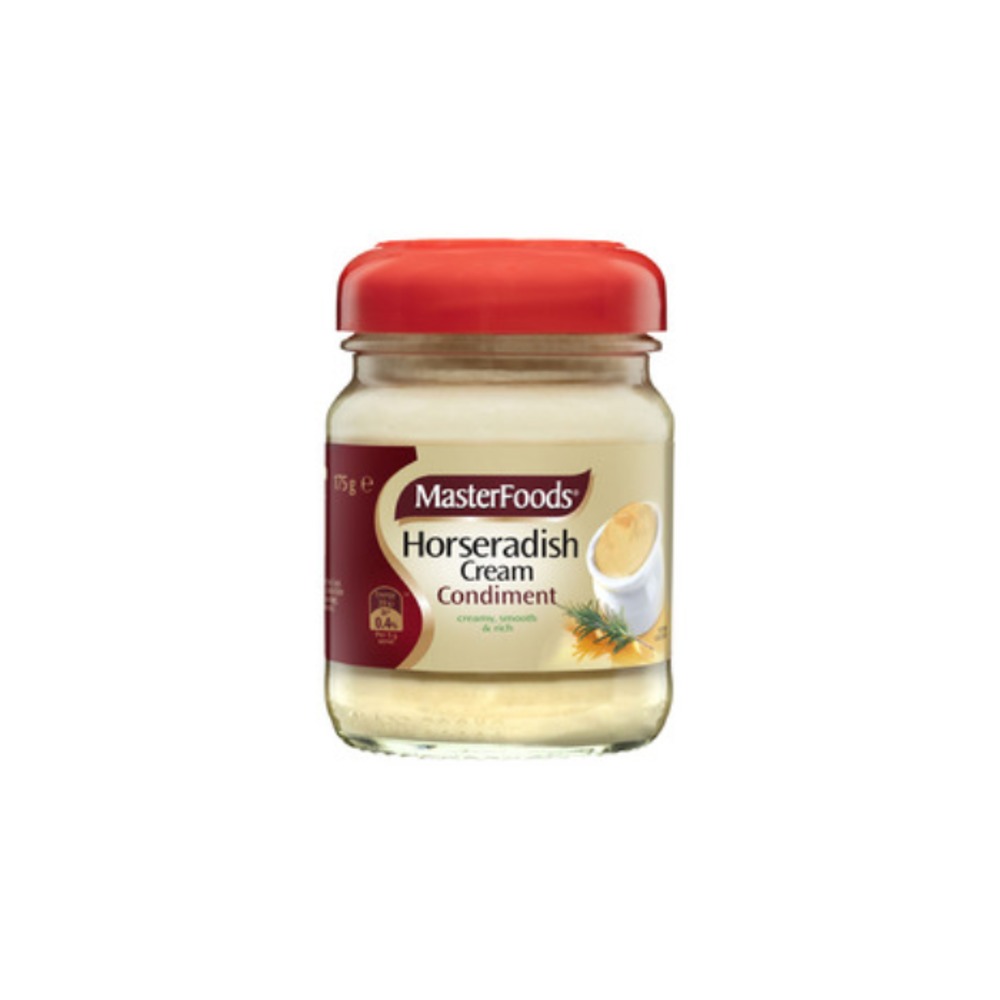 마스터푸드 홀스래디쉬 크림 소스 175g, MasterFoods Horseradish Cream Sauce 175g