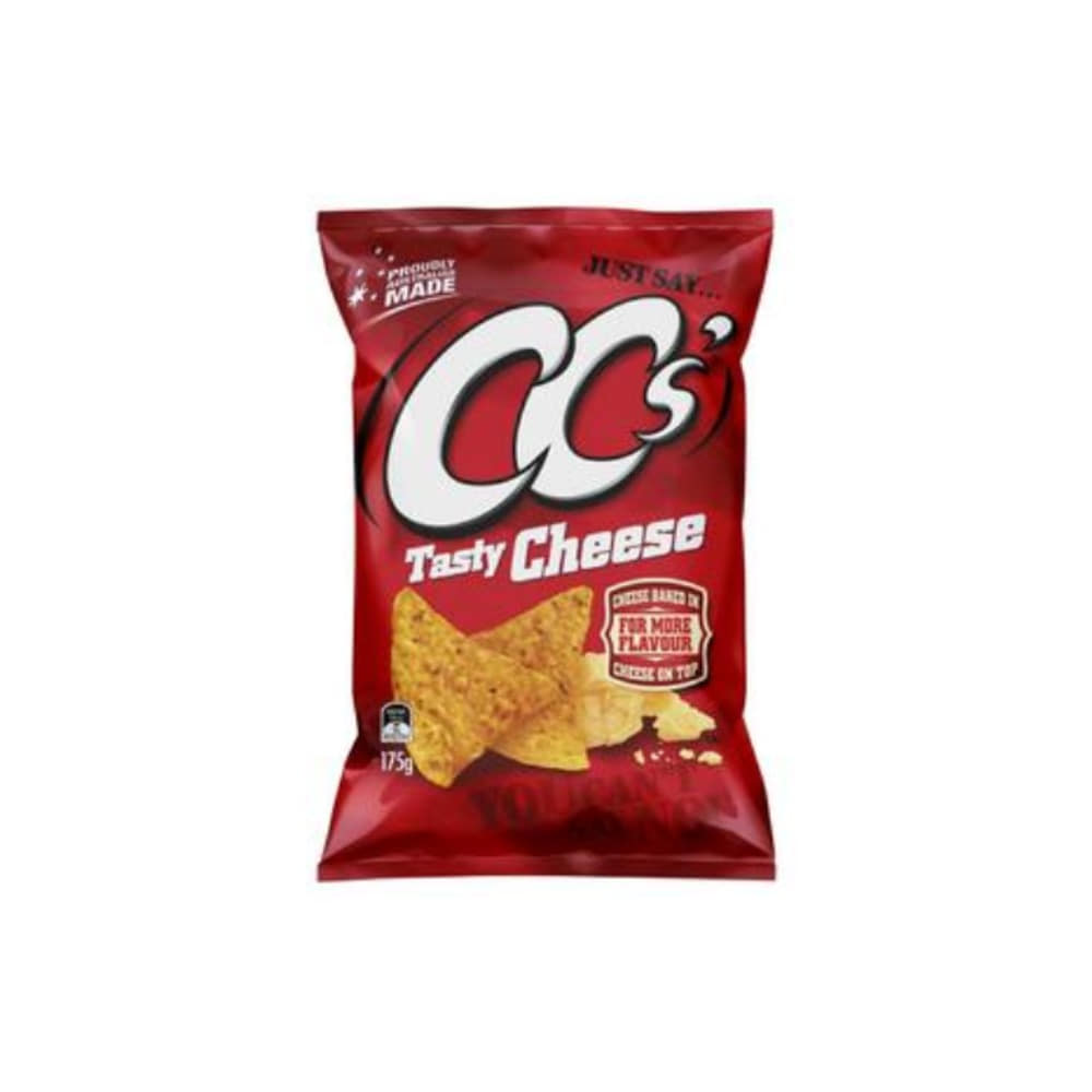 CCs 테이스티 치즈 콘 칩 175g, CCs Tasty Cheese Corn Chips 175g