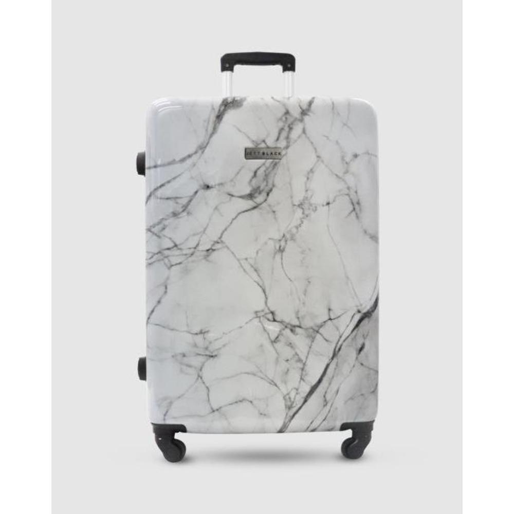 JETT BLACK White Marble Series Luggage Set JE237AC83LFW