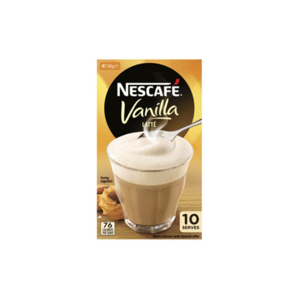 네스카페 바닐라 커피 사쉐 10 팩, Nescafe Vanilla Coffee Sachets 10 pack