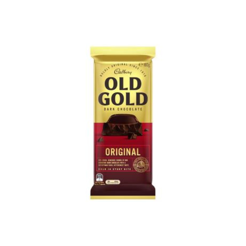 캐드버리 올드 골드 오리지날 다크 초코렛 블록 180g, Cadbury Old Gold Original Dark Chocolate Block 180g