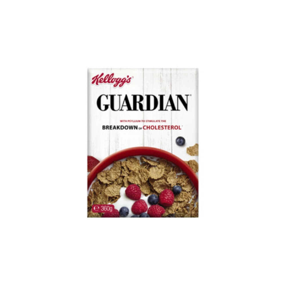 켈로그 가디언 실리움 브렉퍼스트 시리얼 360g, Kelloggs Guardian Psyllium Breakfast Cereal 360g