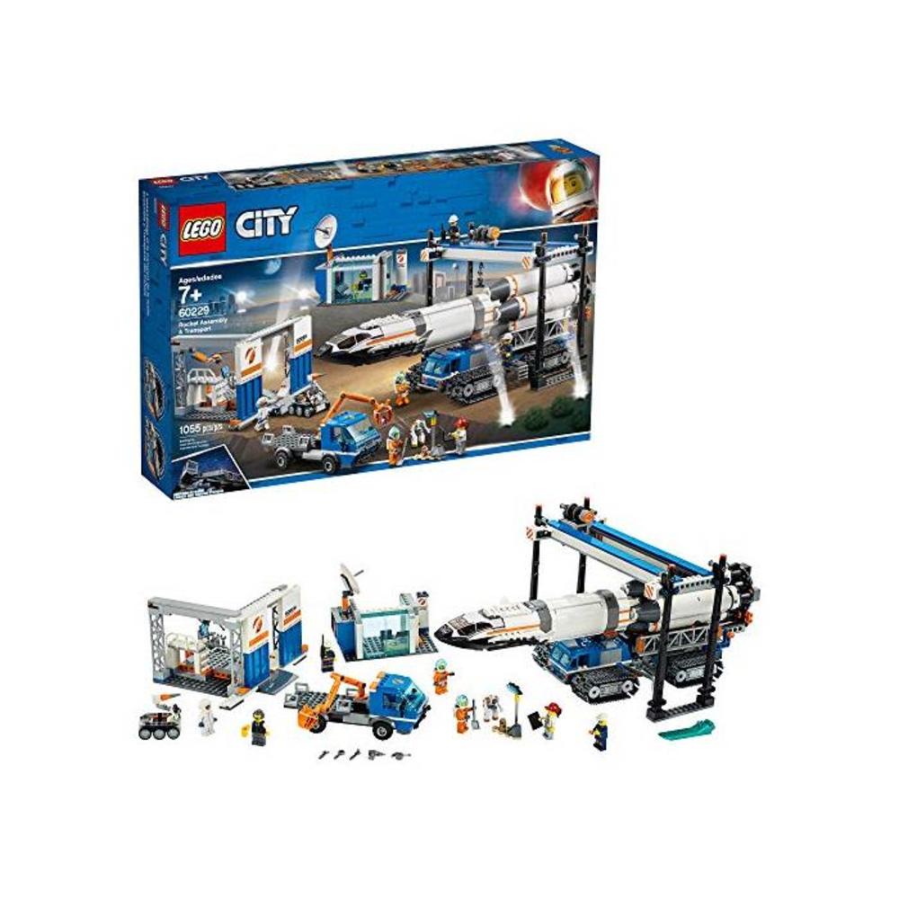 LEGO 레고 시티 - Rocket Assembly &amp; Transport 60229 B07Q1T2566