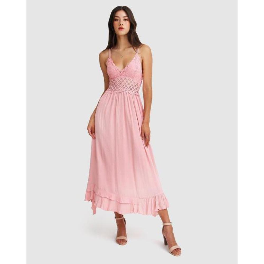 Belle &amp; Bloom Lost In You Maxi Slip Dress BE124AA46UFX