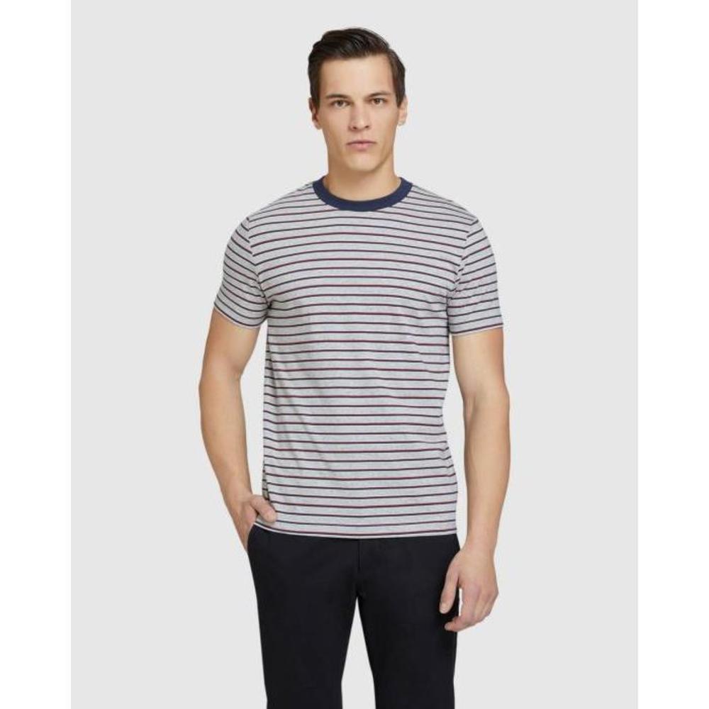 Oxford Barney Striped T-shirt OX617AA24MVZ