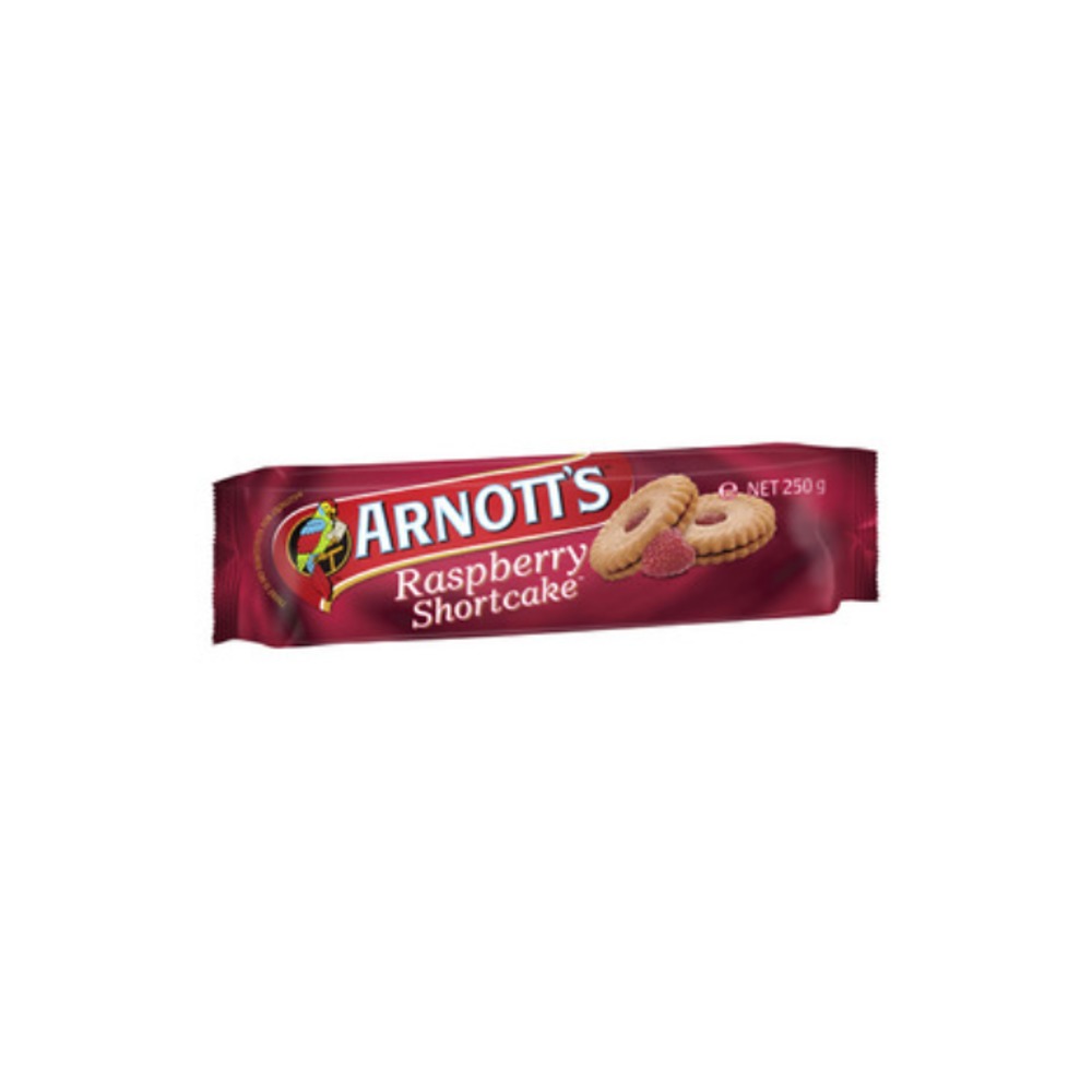 아노츠 라즈베리 숏케이크 비스킷 250g, Arnotts Raspberry Shortcake Biscuits 250g