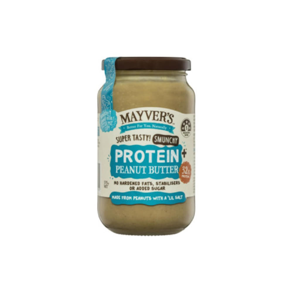 메이버스 하이 프로틴 피넛 버터 375g, Mayvers High Protein Peanut Butter 375g