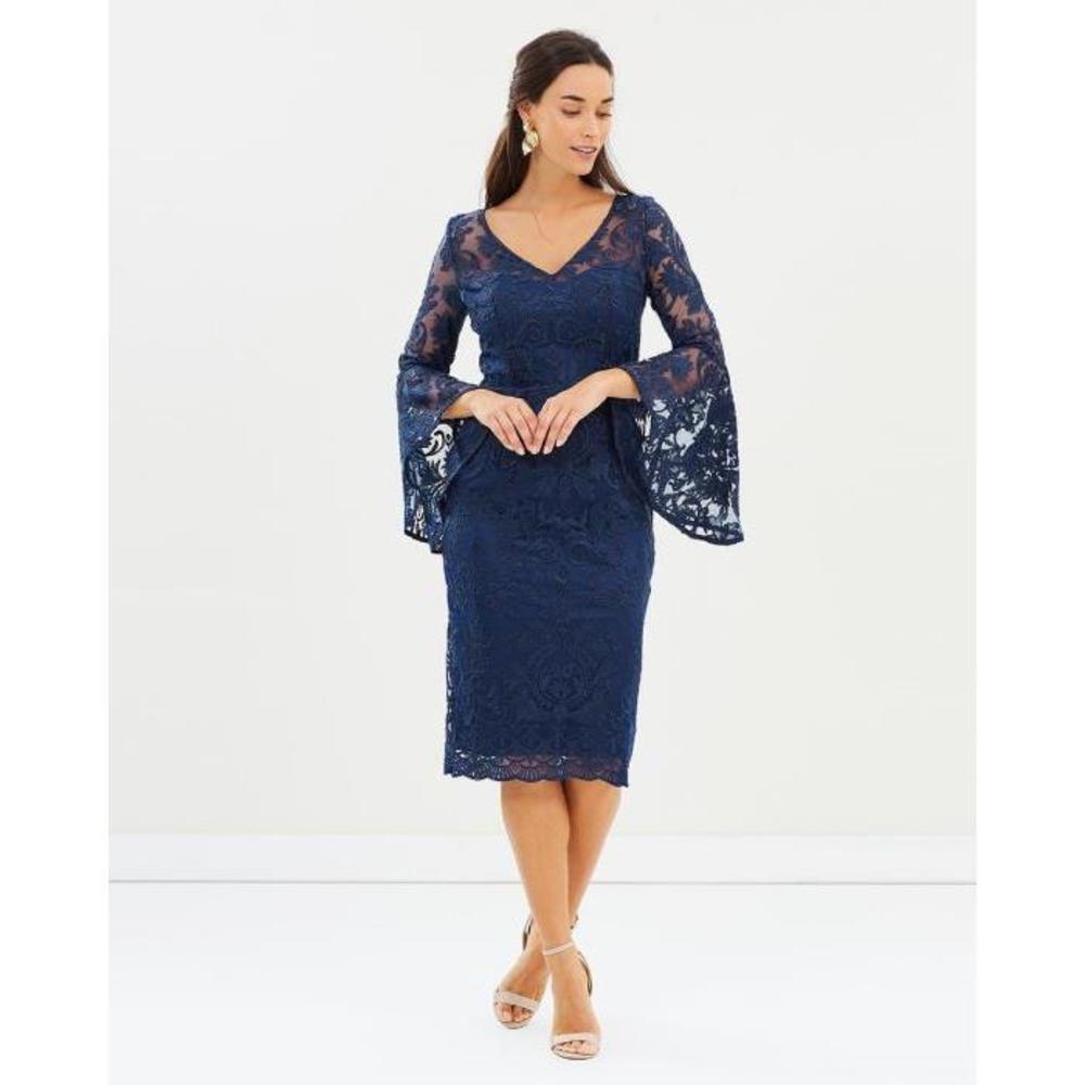 Montique Madeline Embroidered Mesh Dress MO788AA79EQQ
