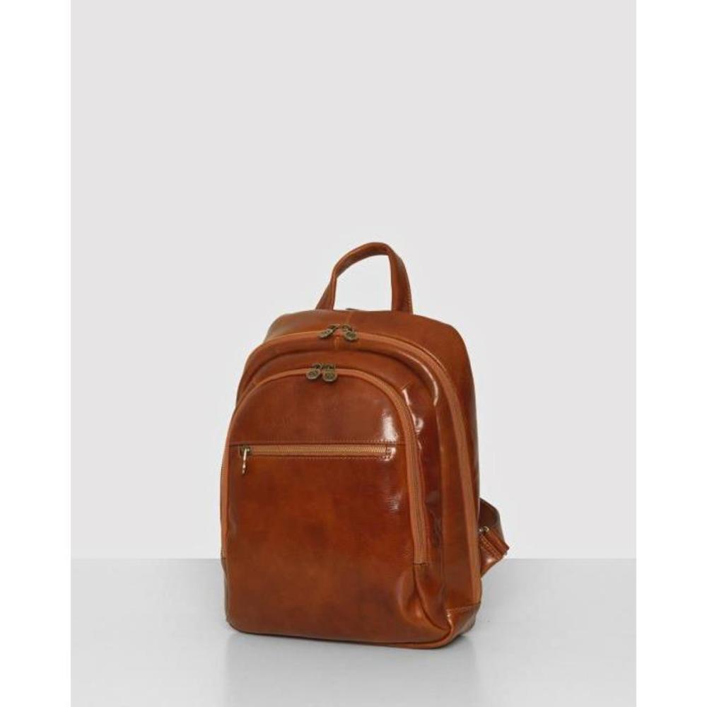 Republic of Florence Archy Leather Laptop Backpack ET548AC34EIB