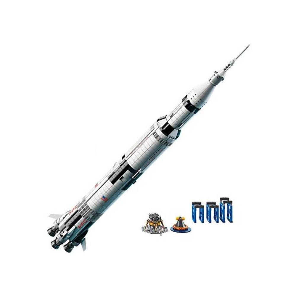 LEGO 레고 아이디어 나사 Apollo Saturn V 21309 Outer 스페이스 Model Rocket for Kids and Adults, Science 빌딩 Kit (1900 Pieces) B01MUANC80