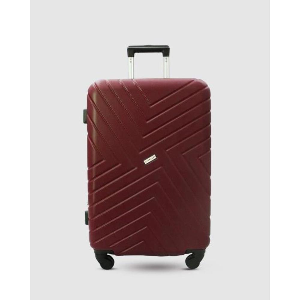 JETT BLACK Merlot Maze Medium Suitcase JE237AC09GWO